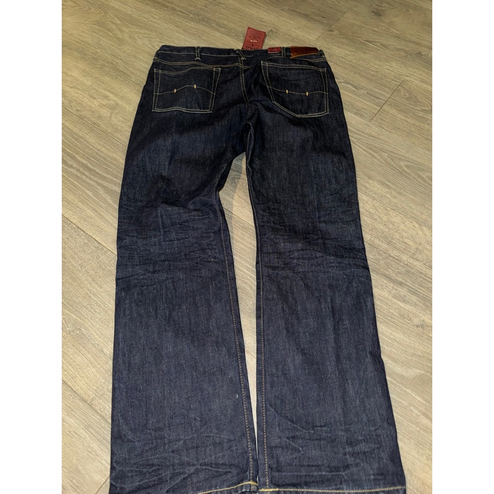 Polo Ralph Lauren Vintage 67 Mens Dark Indigo Straight Leg Denim Jeans 38x32 NWT